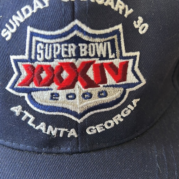 Super Bowl XXXIV hat New with tags/ St Louis Rams beat Titans in Atlanta - Picture 2 of 4
